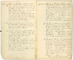 Edmund Keyser’s Central Eating Saloon. Journal. [Philadelphia], 1846-1876. (Courtesy, Historical Society of Pennsylvania)